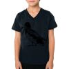 2156 Toddler Fine Jersey V-Neck T-Shirt Thumbnail
