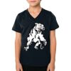 2156 Toddler Fine Jersey V-Neck T-Shirt Thumbnail
