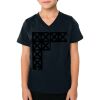 2156 Toddler Fine Jersey V-Neck T-Shirt Thumbnail