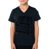 2156 Toddler Fine Jersey V-Neck T-Shirt Thumbnail