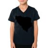 2156 Toddler Fine Jersey V-Neck T-Shirt Thumbnail
