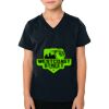 2156 Toddler Fine Jersey V-Neck T-Shirt Thumbnail