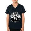 2156 Toddler Fine Jersey V-Neck T-Shirt Thumbnail