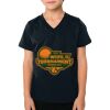 2156 Toddler Fine Jersey V-Neck T-Shirt Thumbnail