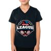2156 Toddler Fine Jersey V-Neck T-Shirt Thumbnail