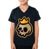 2156 Toddler Fine Jersey V-Neck T-Shirt Thumbnail