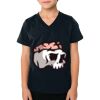 2156 Toddler Fine Jersey V-Neck T-Shirt Thumbnail