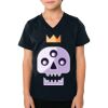 2156 Toddler Fine Jersey V-Neck T-Shirt Thumbnail