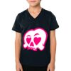 2156 Toddler Fine Jersey V-Neck T-Shirt Thumbnail