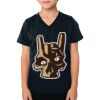 2156 Toddler Fine Jersey V-Neck T-Shirt Thumbnail