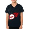 2156 Toddler Fine Jersey V-Neck T-Shirt Thumbnail