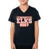 2156 Toddler Fine Jersey V-Neck T-Shirt Thumbnail