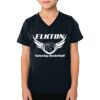 2156 Toddler Fine Jersey V-Neck T-Shirt Thumbnail