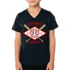 2156 Toddler Fine Jersey V-Neck T-Shirt Thumbnail