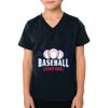2156 Toddler Fine Jersey V-Neck T-Shirt Thumbnail