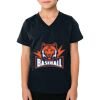 2156 Toddler Fine Jersey V-Neck T-Shirt Thumbnail