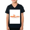 2156 Toddler Fine Jersey V-Neck T-Shirt Thumbnail