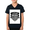 2156 Toddler Fine Jersey V-Neck T-Shirt Thumbnail