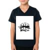 2156 Toddler Fine Jersey V-Neck T-Shirt Thumbnail