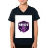 2156 Toddler Fine Jersey V-Neck T-Shirt Thumbnail