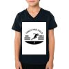2156 Toddler Fine Jersey V-Neck T-Shirt Thumbnail