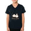 2156 Toddler Fine Jersey V-Neck T-Shirt Thumbnail