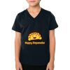 2156 Toddler Fine Jersey V-Neck T-Shirt Thumbnail