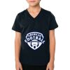 2156 Toddler Fine Jersey V-Neck T-Shirt Thumbnail