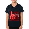 2156 Toddler Fine Jersey V-Neck T-Shirt Thumbnail