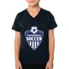2156 Toddler Fine Jersey V-Neck T-Shirt Thumbnail