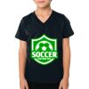 2156 Toddler Fine Jersey V-Neck T-Shirt Thumbnail