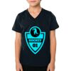 2156 Toddler Fine Jersey V-Neck T-Shirt Thumbnail