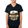 2156 Toddler Fine Jersey V-Neck T-Shirt Thumbnail