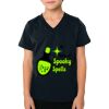 2156 Toddler Fine Jersey V-Neck T-Shirt Thumbnail