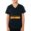 2156 Toddler Fine Jersey V-Neck T-Shirt Thumbnail