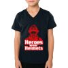2156 Toddler Fine Jersey V-Neck T-Shirt Thumbnail