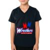 2156 Toddler Fine Jersey V-Neck T-Shirt Thumbnail