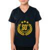 2156 Toddler Fine Jersey V-Neck T-Shirt Thumbnail
