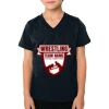 2156 Toddler Fine Jersey V-Neck T-Shirt Thumbnail