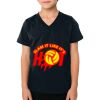 2156 Toddler Fine Jersey V-Neck T-Shirt Thumbnail