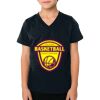 2156 Toddler Fine Jersey V-Neck T-Shirt Thumbnail