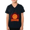 2156 Toddler Fine Jersey V-Neck T-Shirt Thumbnail