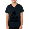 2156 Toddler Fine Jersey V-Neck T-Shirt Thumbnail
