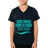 2156 Toddler Fine Jersey V-Neck T-Shirt Thumbnail