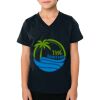 2156 Toddler Fine Jersey V-Neck T-Shirt Thumbnail