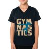 2156 Toddler Fine Jersey V-Neck T-Shirt Thumbnail